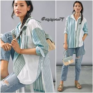 NWT, Anthropologie, Alix Henley Tunic Blouse